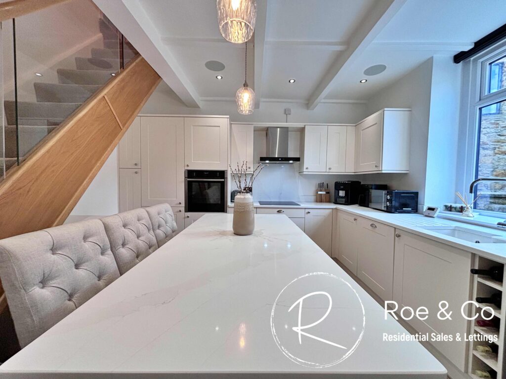 light bright and neutral kitchen on roe and co home for sale