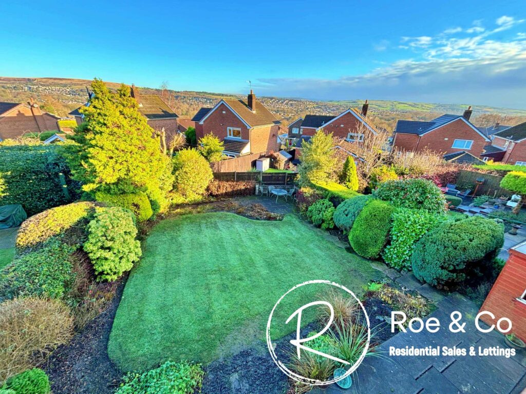 house in the countryside with large garden