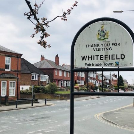 whitefield sign greater manchester